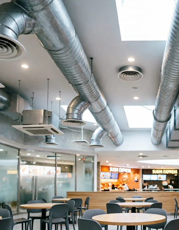 food court havalandırma sistemleri