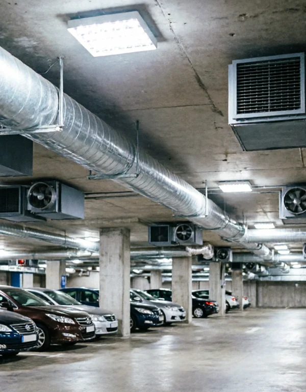 kapalı otopark havalandırma sistemleri